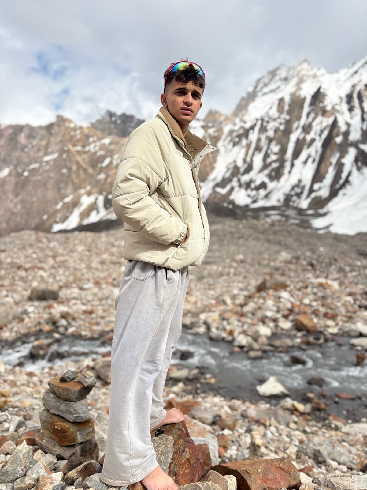 Himalayan pilgrimage journey photo