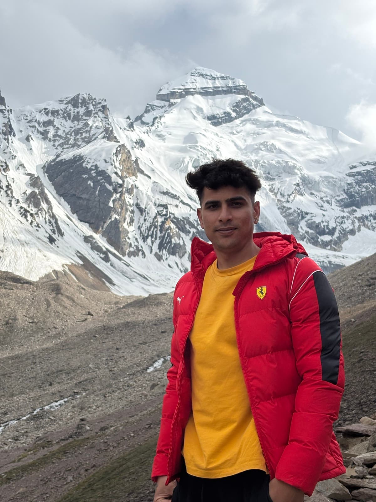 Himalayan pilgrimage journey photo