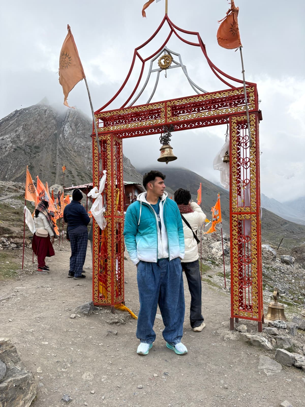 Himalayan pilgrimage journey photo