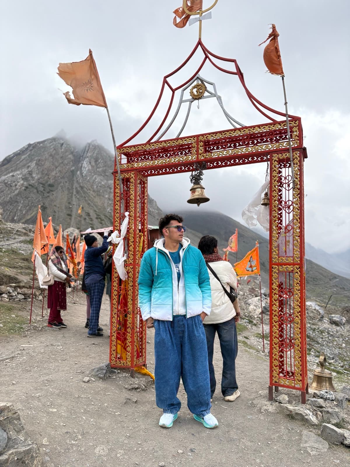 Himalayan pilgrimage journey photo