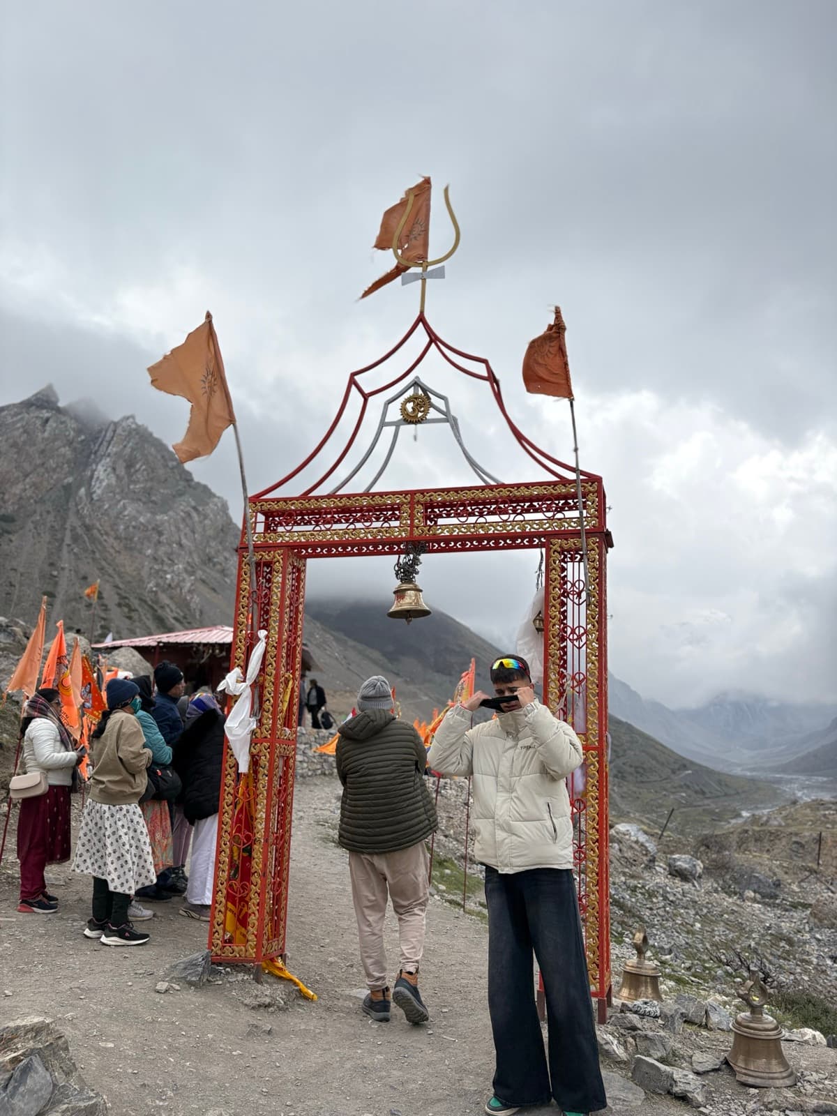 Himalayan pilgrimage journey photo